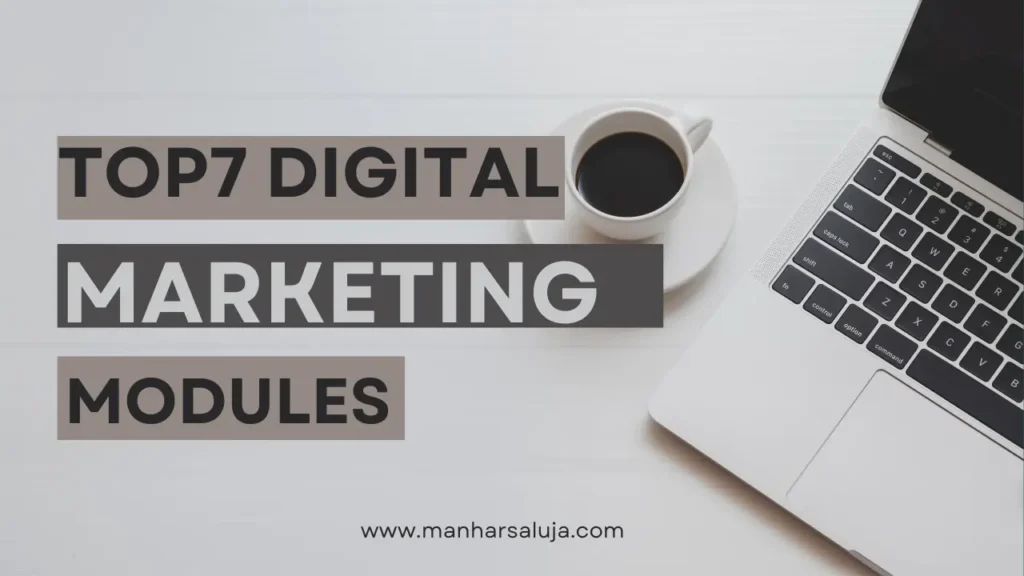 Modules of Digital Marketing in 2024