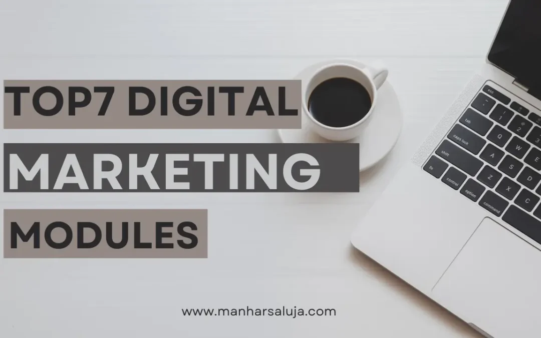 Modules of Digital Marketing in 2024